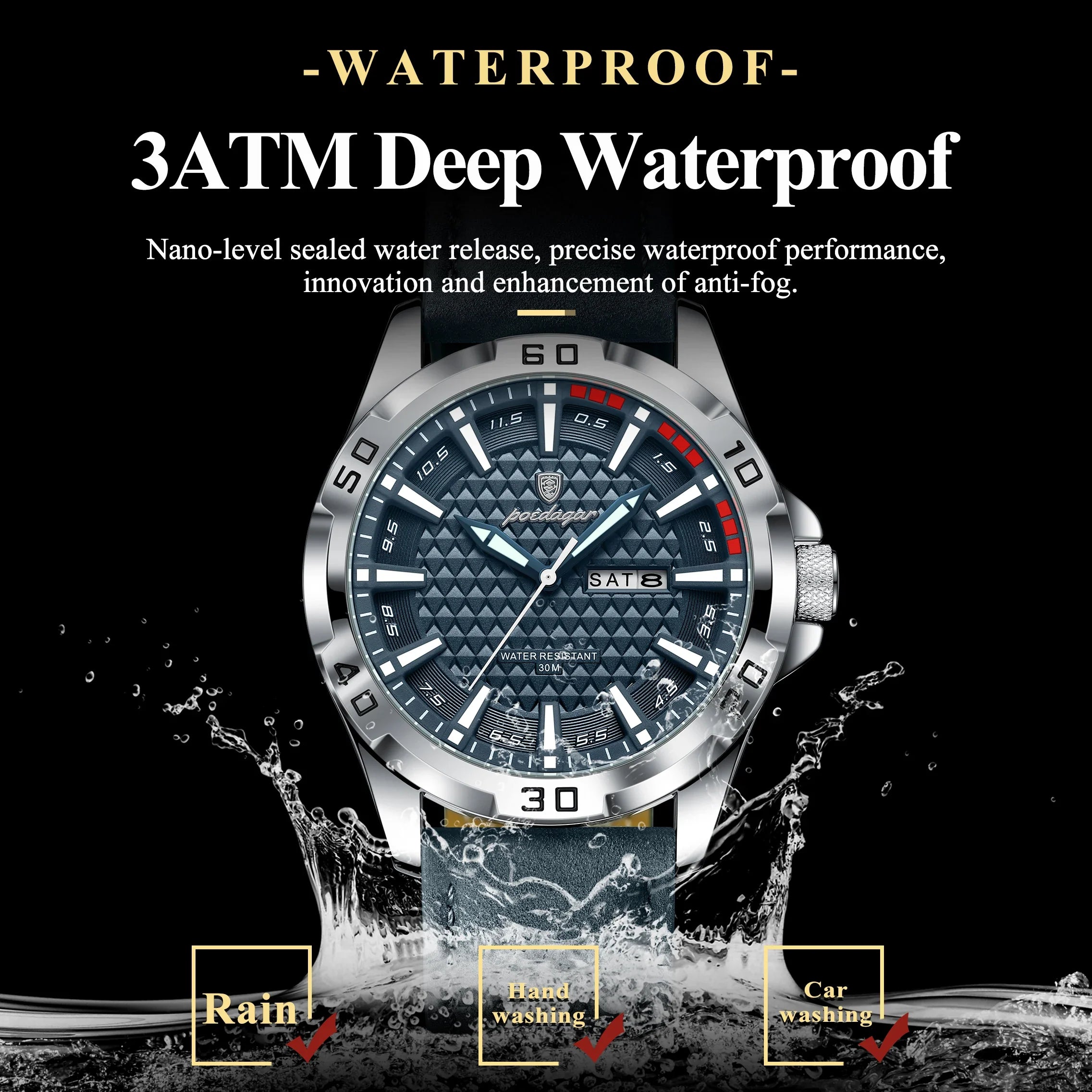 Luxury Men's Waterproof Watch